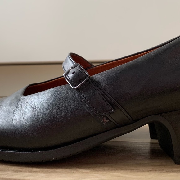 Mephisto black Mary Jane heels pumps 8 M-W - Picture 4 of 7